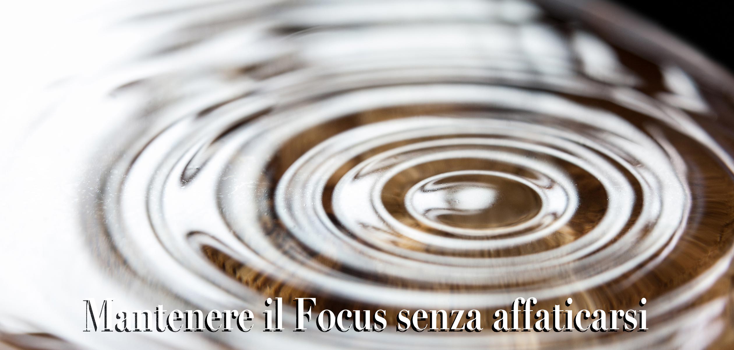 cerchi d'acqua